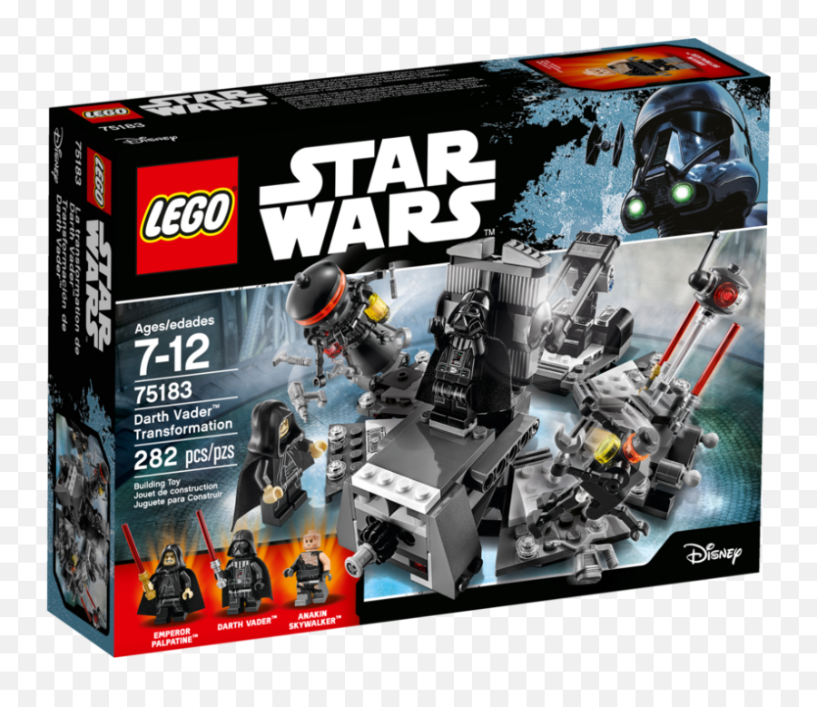 75183 Darth Vader Transformation - Brickipedia The Lego Wiki Lego Darth Vader Transformation Png,Emperor Palpatine Png