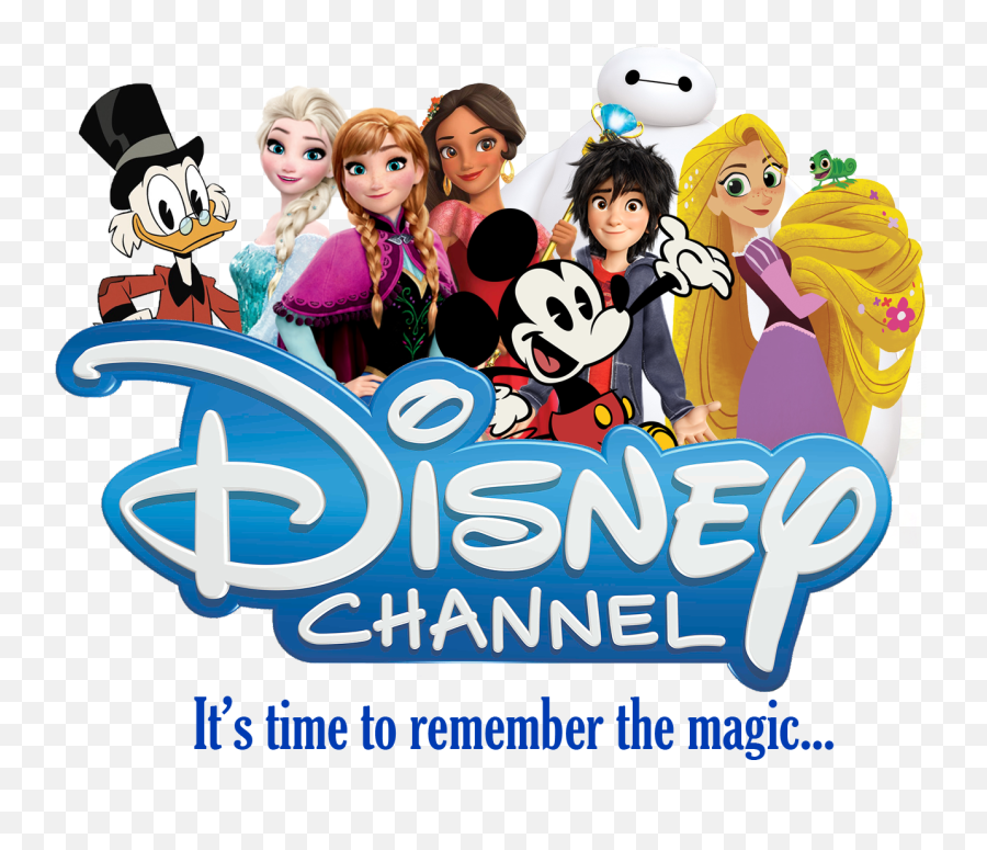 Download Hd Disney Channel Logo With - Disney Channel Cartoon Characters Png,Disney Channel Logo Png