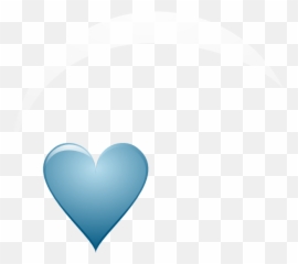 Blue Heart Clip Art - Heart Png,Blue Heart Png
