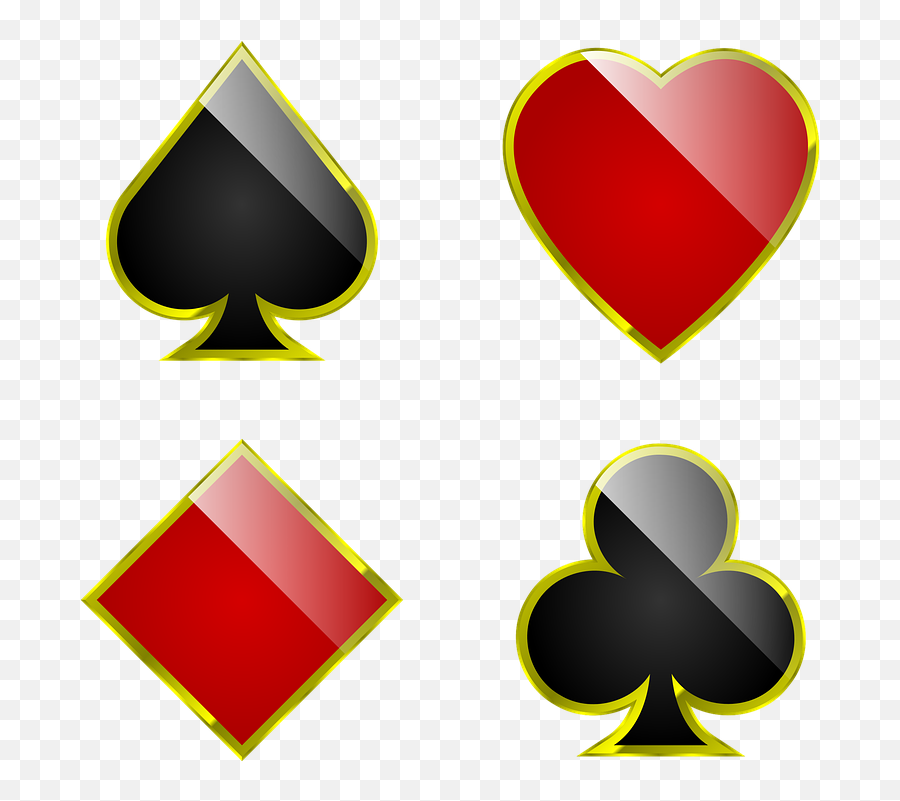 Playing Cards Suits Png