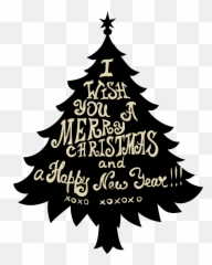 T - shirt Christmas tree Silhouette Tree png