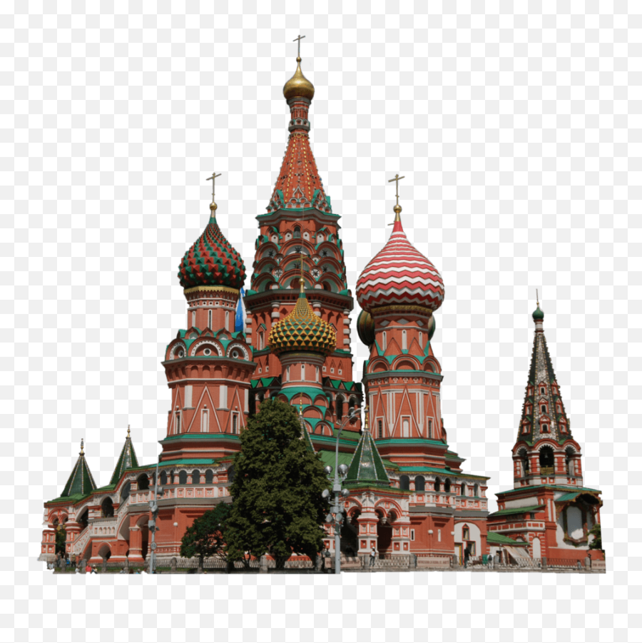 St Basil Cathedral Moscow Transparent - Saint Cathedral Png,Basil Png