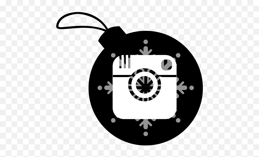 Instagram Christmas Ball Icon - Spotify Christmas Png,Christmas Logo Png