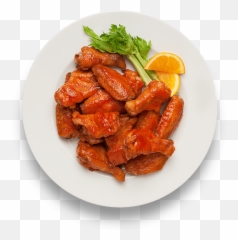 Sticky Orange Glazed Chicken Wings - Buffalo Wing Png,Buffalo Wings Png