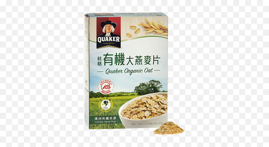 Quaker Organic Oat - Silver Quality Award 2019 From Monde Quaker Oats Company Png,Oats Png