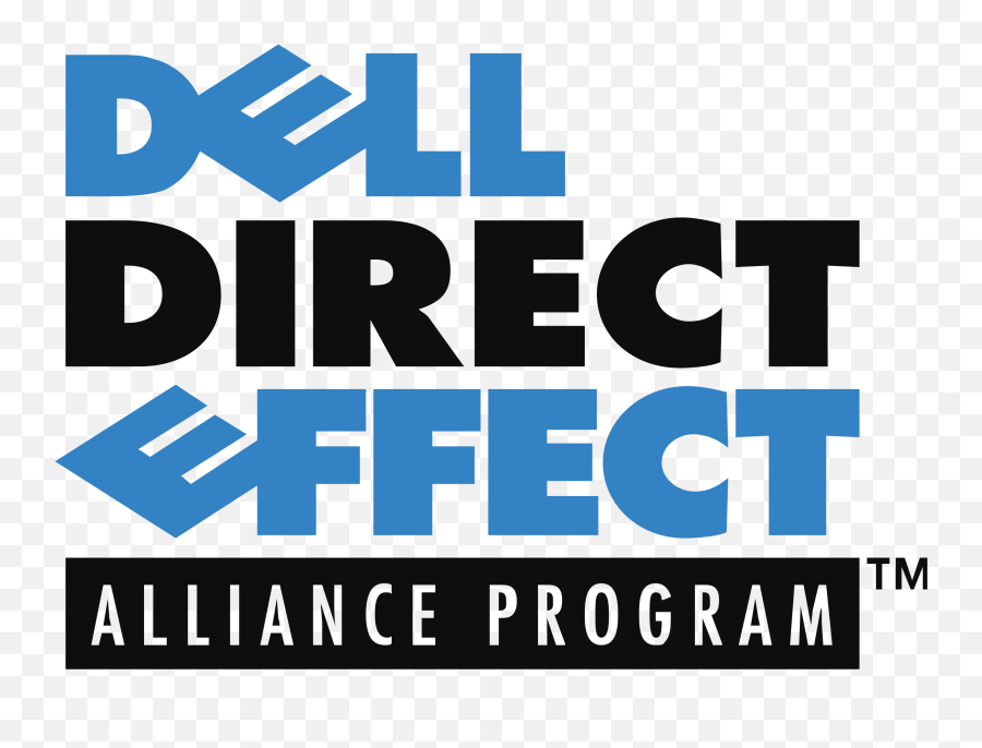 Dell Direct Effect Logo Png Transparent - Dell Direct,Dell Png