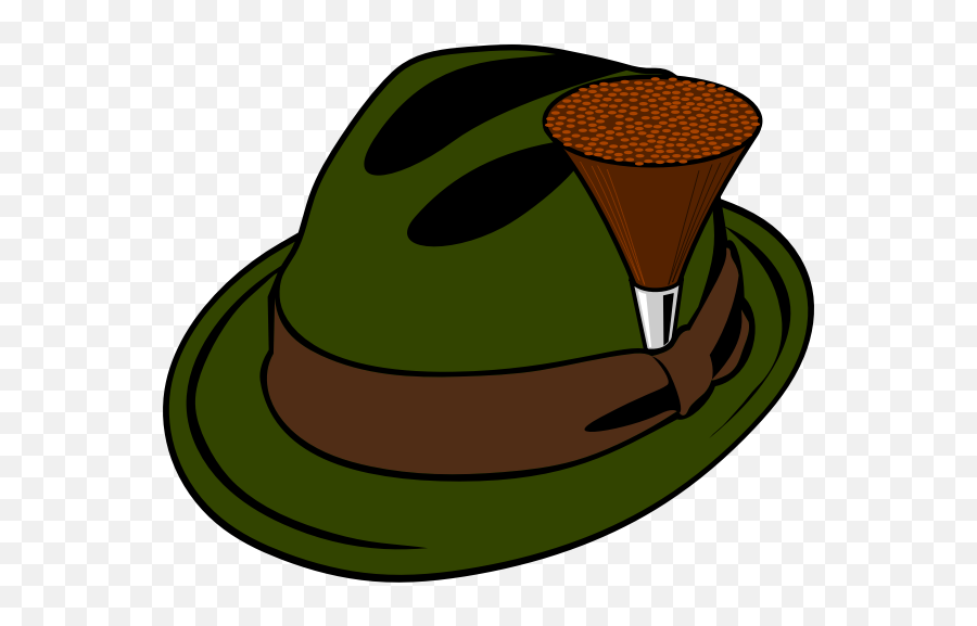 Hunters Hat Free Svg - German Hunting Hat Vector Png,Jester Hat Png