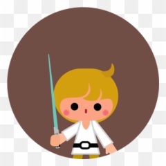 Luke Skywalker - Style A Dibujo Animado png