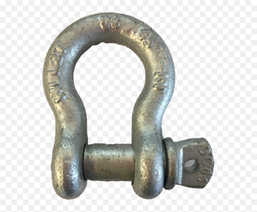Download Screw Pin Anchor Shackle - Rust Png,Shackles Png