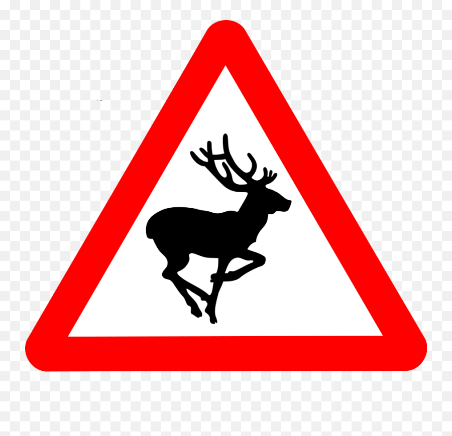 Antlersilhouettearea Png Clipart - Royalty Free Svg Png Deer Road Sign,Antler Png