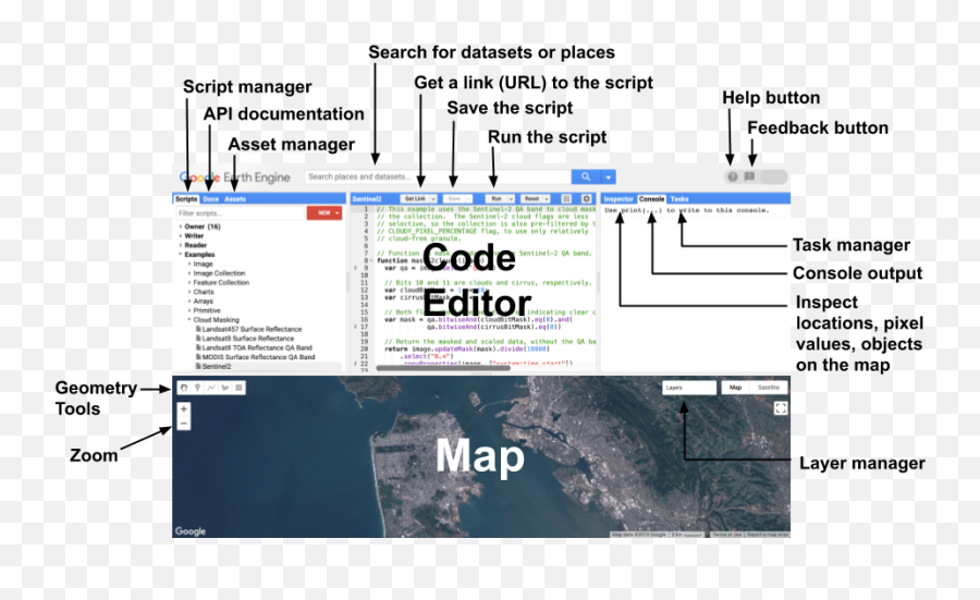 Earth Engine Code Editor Google - Earth Engine Code Editor Png,Learn More Button Transparent