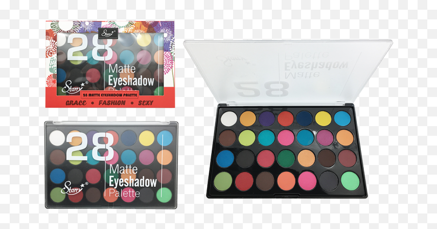 Starry 28 Matte Eyeshadow Palette Se - 312b Starry One Piece Matte Eyeshadow Palette Starry Png,Eyeshadow Png