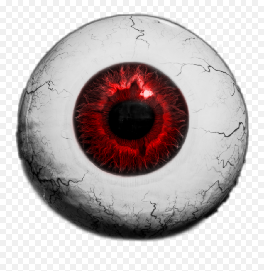 Red Eyeball Eye Eyes Sticker By Ariel Vick Png Transparent
