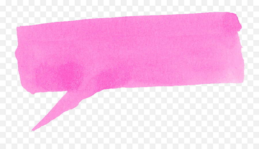 Pink Balloon Png Transparent - Transparent Pink Speech Bubble,Pink Balloon Png