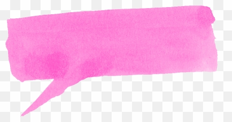 Pink Balloon Png Transparent - Speech Bubble