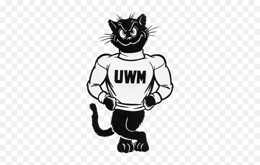 Wisconsin - Milwaukee Panthers Primary Logo Ncaa Division I University Of Wisconsin Milwaukee Panthers Png,Black Panther Logo