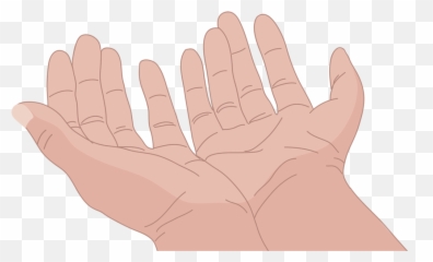 Open Hands - Transparent Png