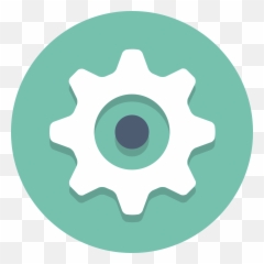 Circle - Gear Icon Png