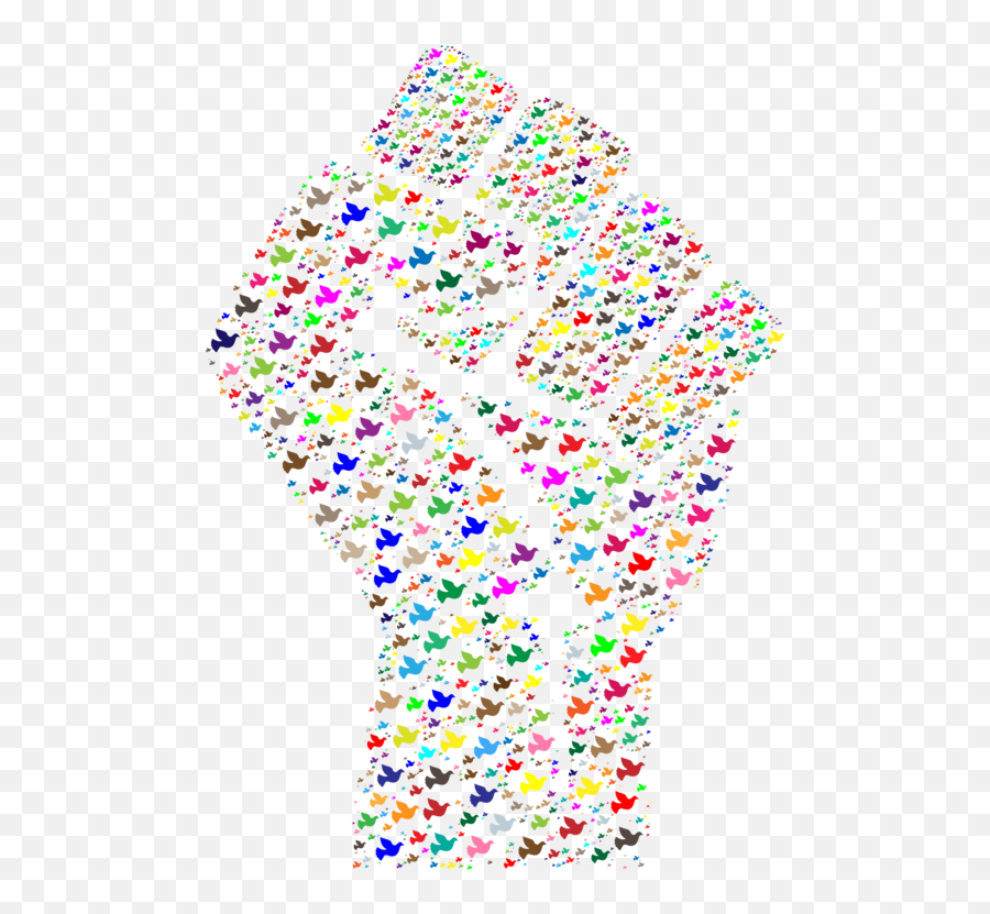 Computer Icons Love Fist Bump - Colorful Fist Png,Fist Bump Png
