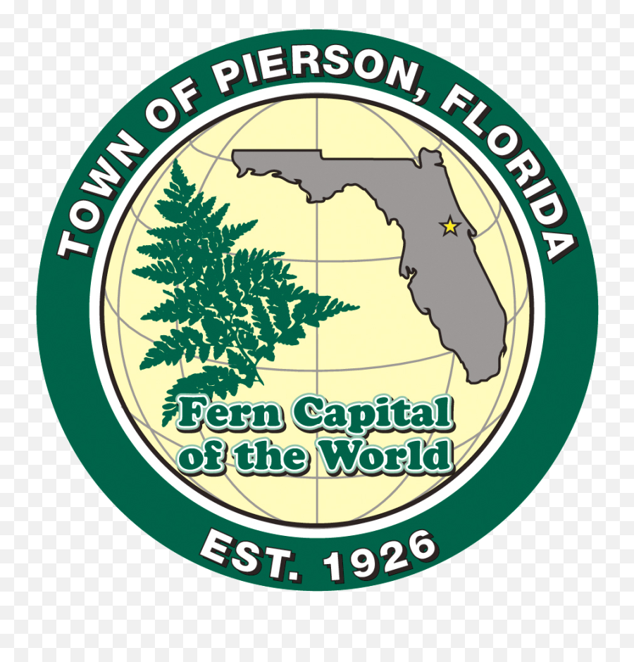 Seal Of Pierson Florida - Starbucks Png,Florida Png