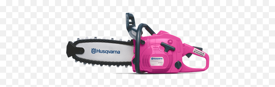 Husqvarna Toy Pink Chainsaw - Pink Toy Chainsaw Png,Chainsaw Png