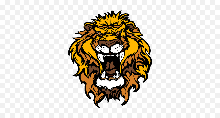 X Angry Lion Tiger - Cartoon Lion Head Free Png,Lion Roar Png