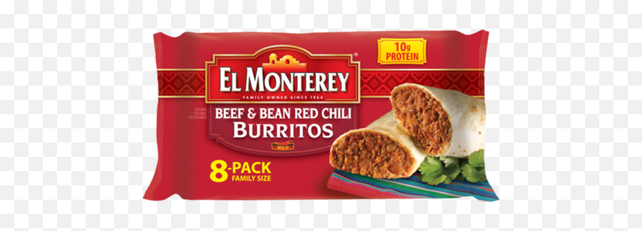 Ruiz Foods - El Monterey Burritos Png,Burritos Png