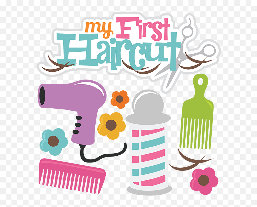 My First Haircut Svg Cut Files For Scrabpooking - First Haircut Png,Haircut Png