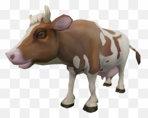 Cow - The Runescape Wiki Runescape Cow Png,Cattle Png
