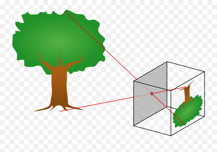 Pinhole Camera Model - Wikipedia Does A Pinhole Camera Work Png,Camara Png