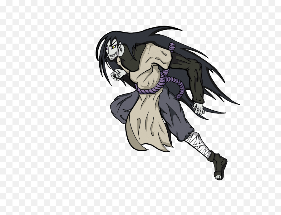 Orochimaru Prince Of Snakes By Shadow - Man Fur Affinity Supernatural Creature Png,Orochimaru Png