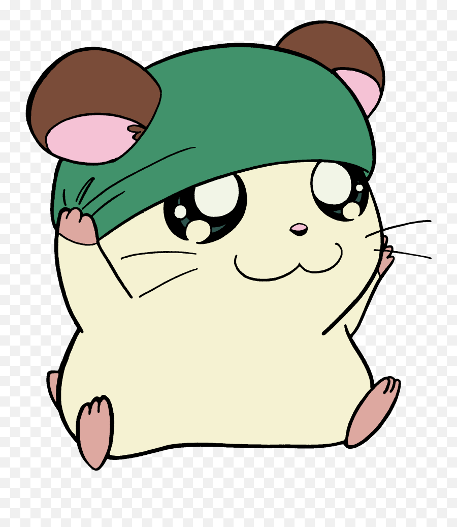 Hamtaro Wiki - Color Cute Hamster Drawing Png,Cappy Png