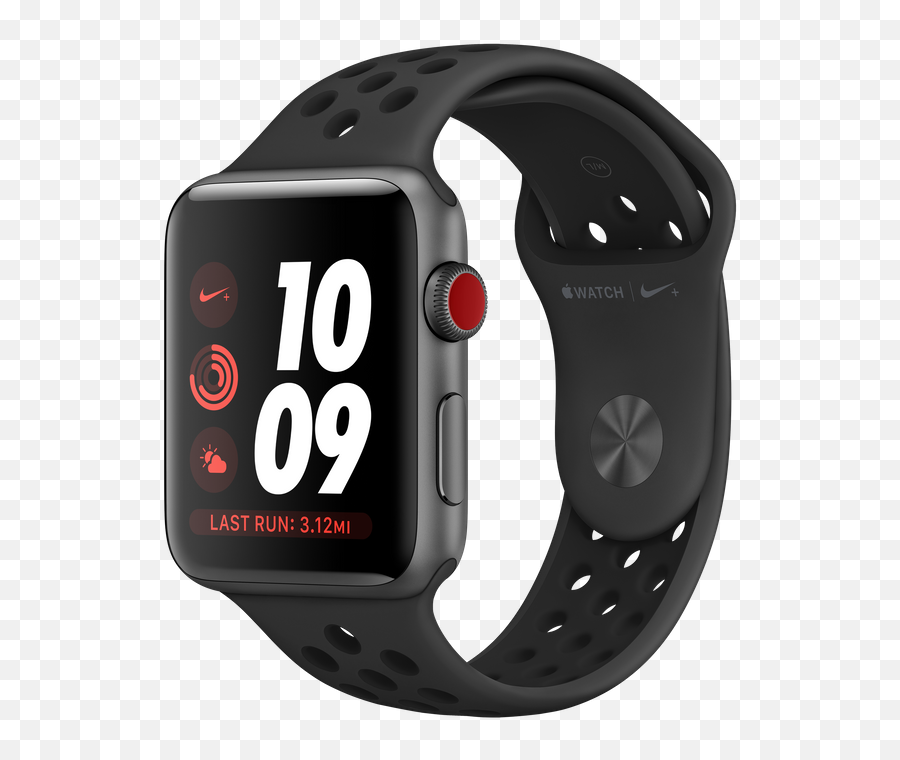 Nike Gps Cellular Mm Transparent Background - Apple Watch Png,Nike Logo No Background