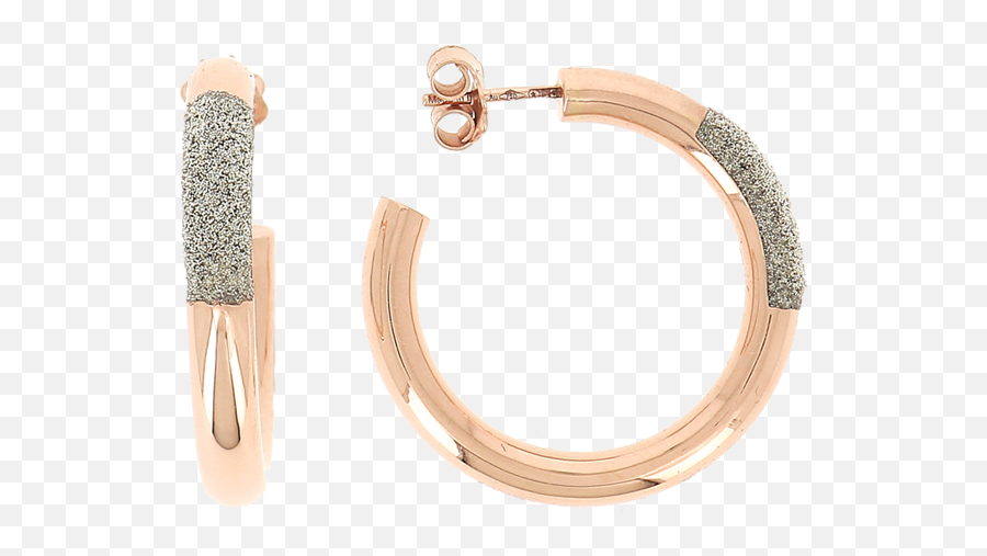 Thick Diamanti Small Hoop Earrings - Solid Png,Hoop Earrings Png