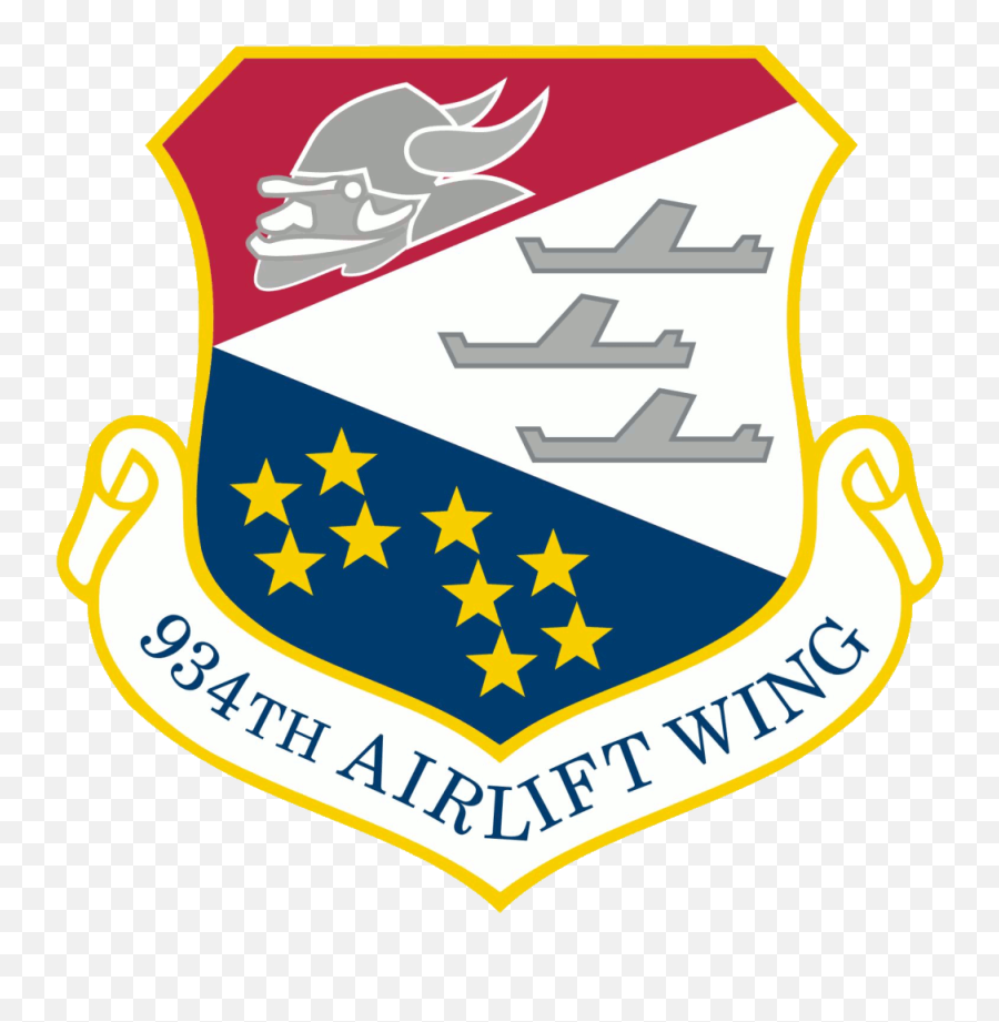 934th Airlift Wing - 934th Airlift Wing Png,Shield With Wings Png