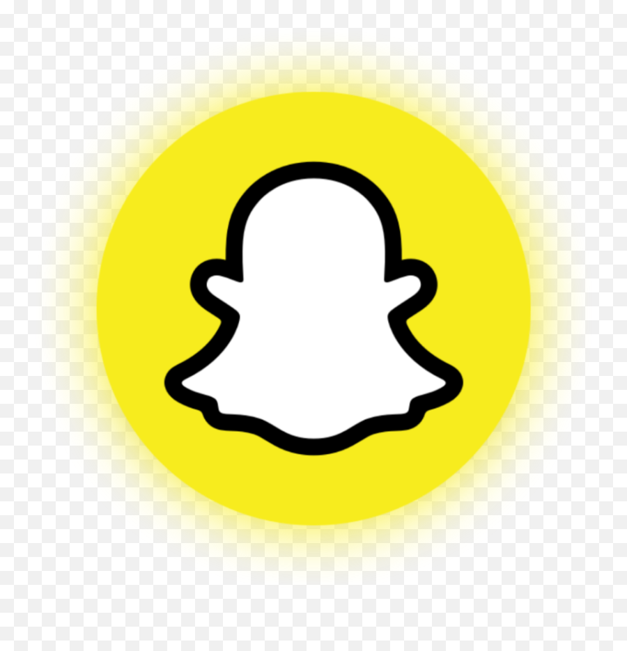 Snapchat Logo Neon Icon Sticker By Jagbir Singh - Language Png,Snapchat Anime Icon