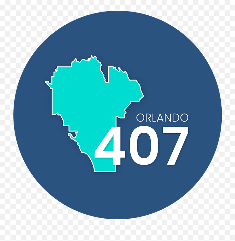 407 Area Code Phone Number In Orlando - Vertical Png,Icon Orlando Phone Number