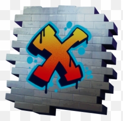 X Mark Spray Fortnite Cosmetic Tier 3 Png