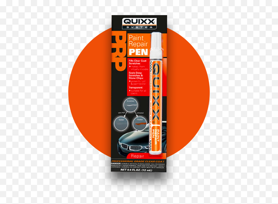 Car Paint Scratch Remover Pen - Orange Png,Scratches Transparent