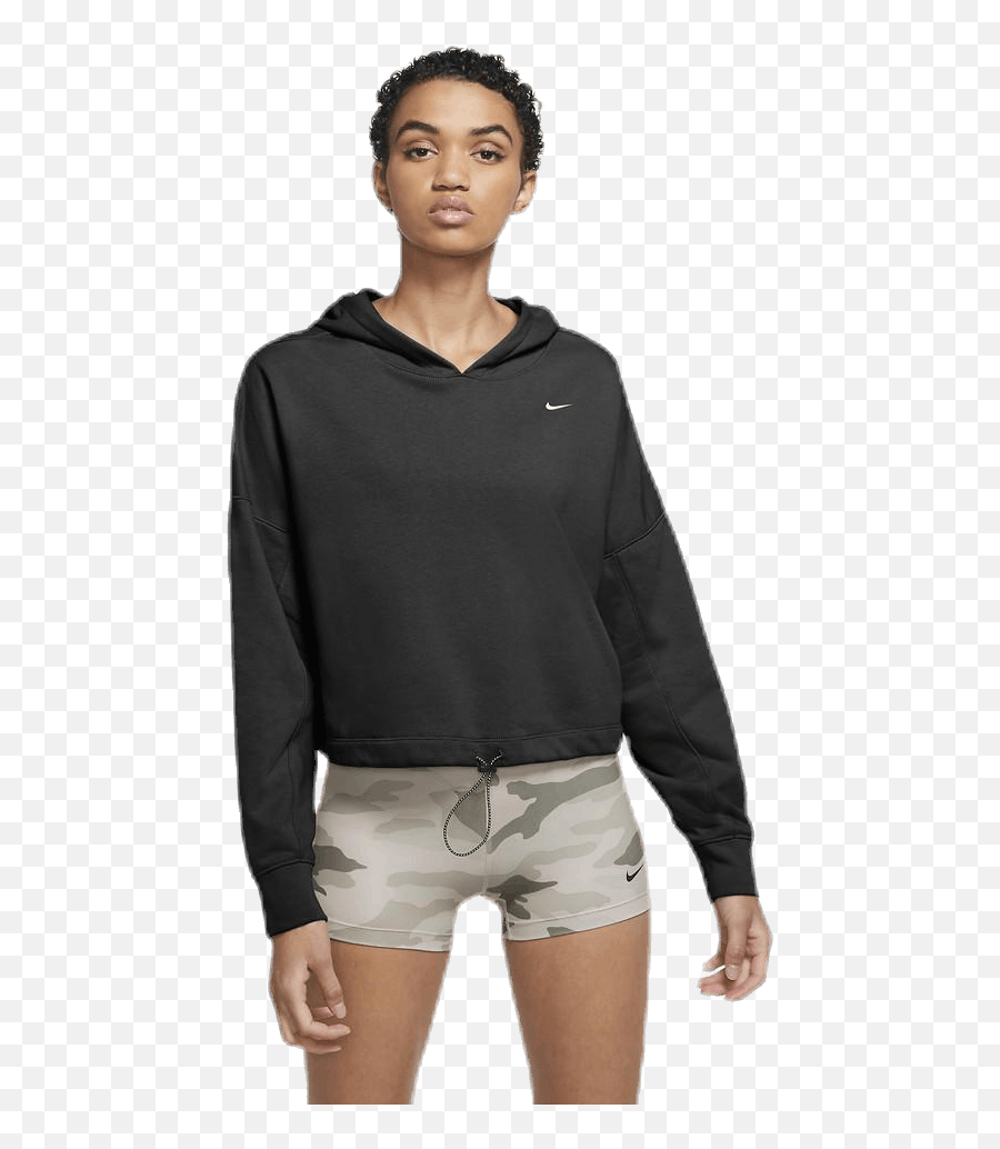 Otpaci Nike Hoodie Sportamore Cropped - Nike Icon Clash Crop Hoodie Black Png,Nike Icon Hoodie