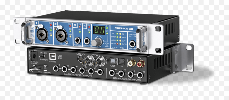 Fireface Uc - Rme Audio Interfaces Format Converters Rme Fireface Uc Png,Firewire Icon Mac
