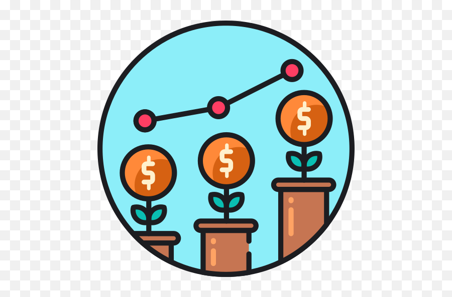 Economy Growth Vector Icons Free Download In Svg Png Format - Economy Economic Growth Icon,Fossil Fuels Icon