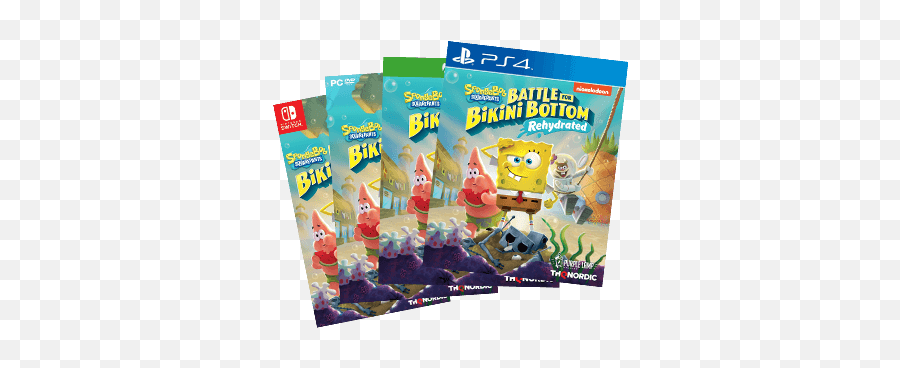 Spongebob Squarepants Battle For Bikini Bottom U2013 Rehydrated - Spongebob Battle For Bikini Bottom Rehydrated Xbox One Png,Squidward Icon