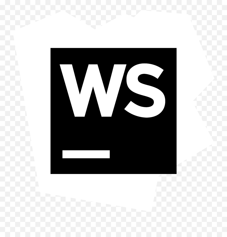 Webstorm Icon Logo Png Transparent - Fashion Brand,Black White Icon