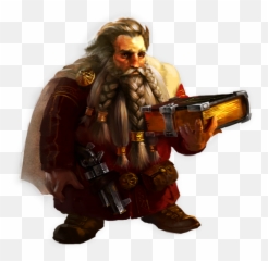 M Dwarf Merchant Or Wizard Mage Wfrp - Banker Fantasy Art png