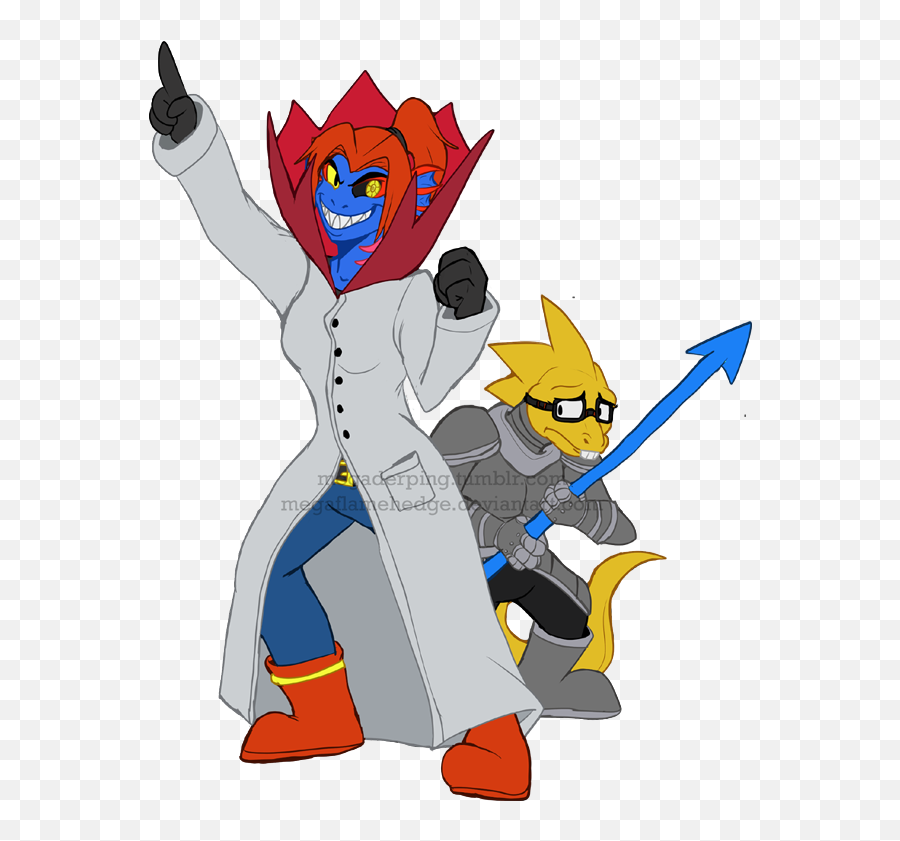 D - Inverted Fate Undyne Png,Alphys Icon Series