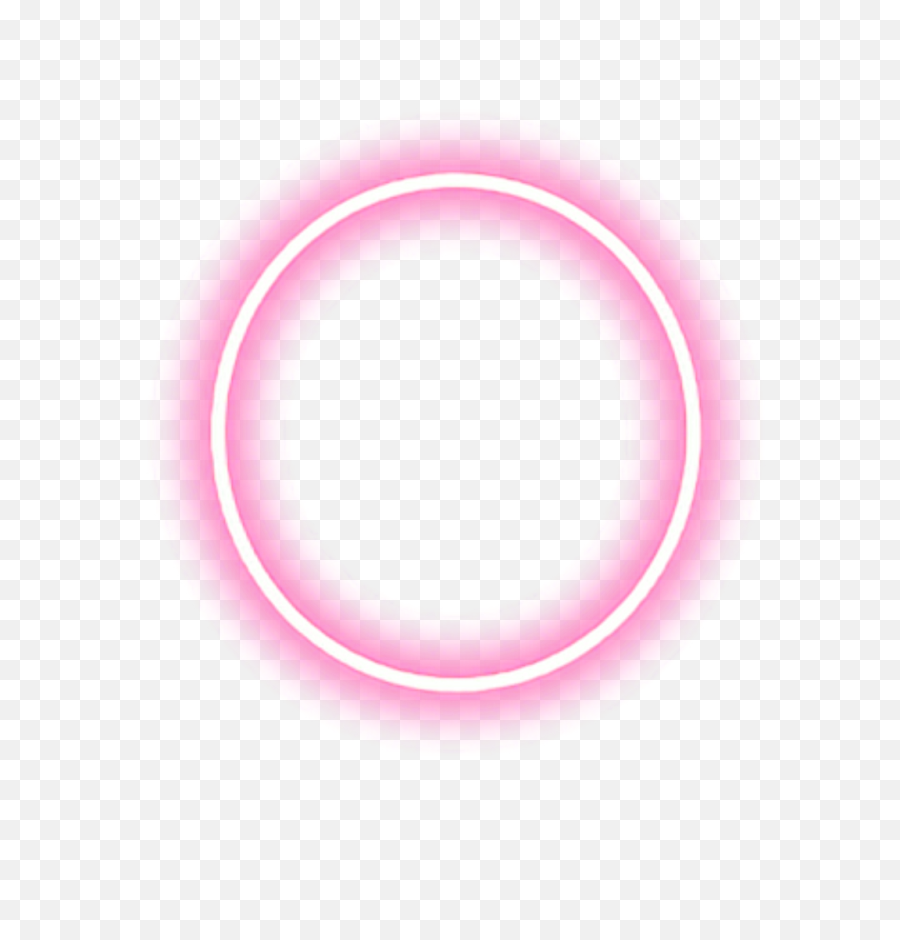 Png Hd Circle Neon Glowing Tumblr Pink - Pink Neon Circle Png,Pink Circle Png