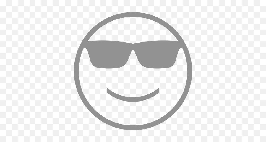 Sunglasses Face Icon - Icon Happy Face Glasses Png,Sun Glasses Icon