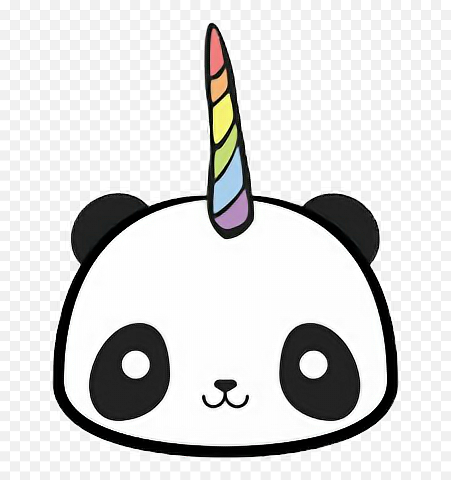 Cute Panda Love Drawing Free Download - Cute Kawaii Unicorn Drawing Png,Cute Panda Png