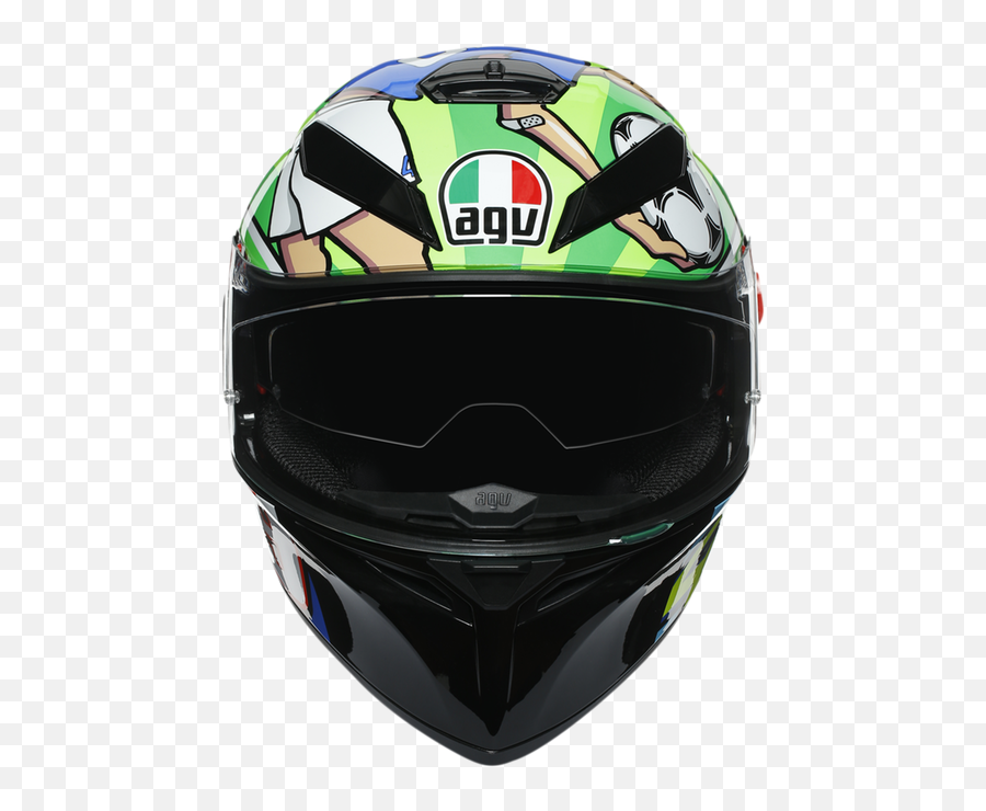 Agv K3 Sv Valentino Rossi Mugello 2017 Helmet - Mc Powersports Agv Helmet Png,Agv K3 Rossi Icon Helmet